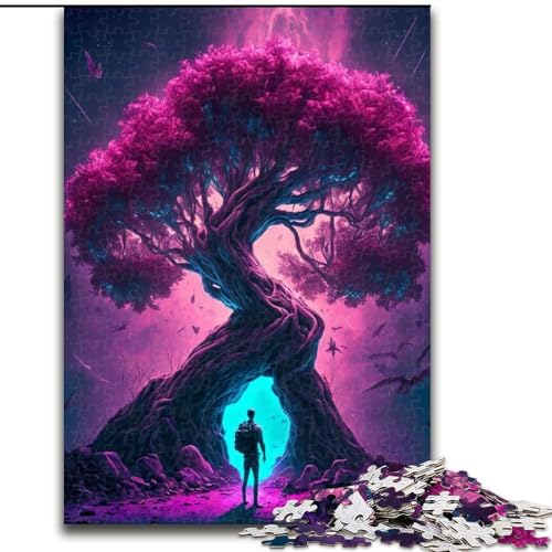 Puzzle für Erwachsene, 1000 Teile, „Der Baum des Lebens“, Holzpuzzle, Geburtstage, Weihnachten, Halloween, Thanksgiving, Ostern, Größe 26x38cm Puzzle für Erwachsene, 1000 Teile, „Der Baum des Lebens“, Holzpuzzle, Geburtstage, Weihnachten, Halloween, Thanksgiving, Ostern, Größe 26x38cm von WGLINGX