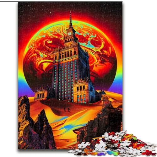 Puzzle für Erwachsene, 1000 Teile, „Tomorrows Dust“, 1000-teiliges Puzzle für Erwachsene, anspruchsvolles DIY-Denkspiel für Teenager (Größe 26x38cm) von WGLINGX