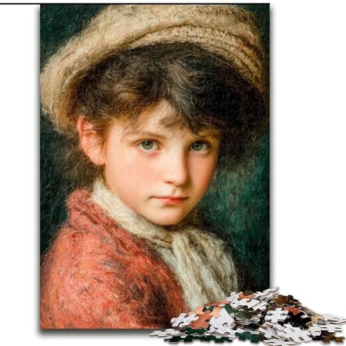 Puzzle für Erwachsene, 1000 Teile, „Wütender Kleiner Junge“, 1000 Teile, Puzzle-Geschenke, entspannende Unterhaltung, Heimdekoration (Größe 26x38cm) von WGLINGX
