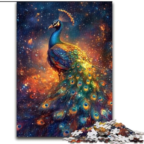 Puzzle für Erwachsene, 1000 Teile, Afrikanische Tierwelt, Papppuzzle, Denkspiel für Teenager, Familienspieleabend (Größe 26x38cm) von WGLINGX