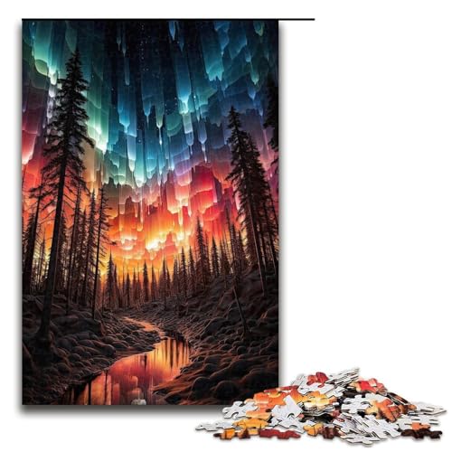 Puzzle für Erwachsene, 1000 Teile, Alien Planet, Puzzle für Erwachsene, anspruchsvolles Spiel, 75 x 50 cm Puzzle für Erwachsene, 1000 Teile, Alien Planet, Puzzle für Erwachsene, anspruchsvolles Spiel, 75 x 50 cm von WGLINGX