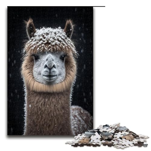 Puzzle für Erwachsene, 1000 Teile, Alpaka-Puzzle, Denkspiel, anspruchsvoll, Aber lustig und humorvoll, 50 x 75 cm Puzzle für Erwachsene, 1000 Teile, Alpaka-Puzzle, Denkspiel, anspruchsvoll, Aber lustig und humorvoll, 50 x 75 cm von WGLINGX