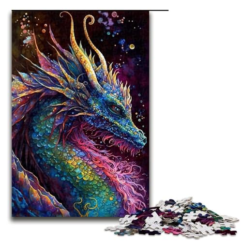Puzzle für Erwachsene, 1000 Teile, Art Dragon, Stressabbau, Weihnachtswunschliste mit Weihnachtsmann, 50 x 75 cm Puzzle für Erwachsene, 1000 Teile, Art Dragon, Stressabbau, Weihnachtswunschliste mit Weihnachtsmann, 50 x 75 cm von WGLINGX