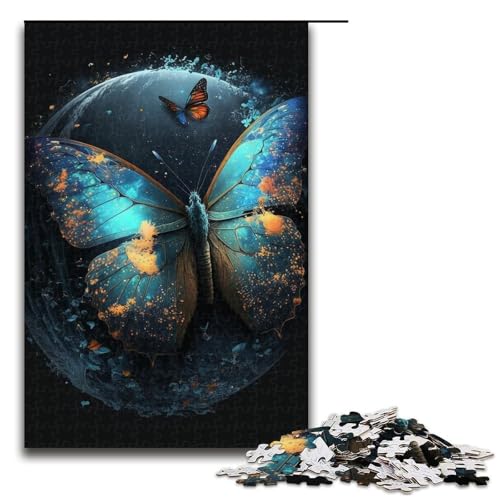 Puzzle für Erwachsene, 1000 Teile, Art Dream Butterfly Jigsaw, Denkspiel, anspruchsvoll, Aber unterhaltsam und humorvoll, 50 x 75 cm Puzzle für Erwachsene, 1000 Teile, Art Dream Butterfly Jigsaw, Denkspiel, anspruchsvoll, Aber unterhaltsam und humorvoll, 50 x 75 cm von WGLINGX
