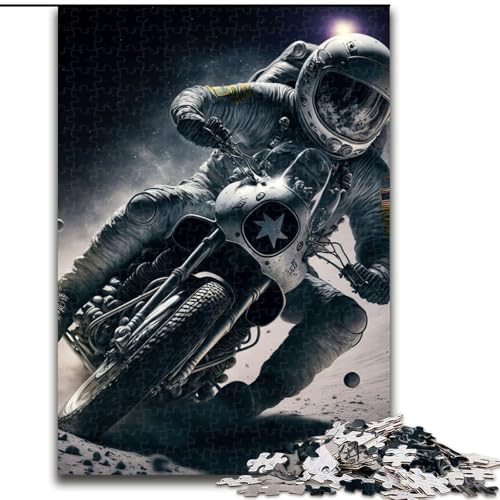 Puzzle für Erwachsene, 1000 Teile, Astronaut auf Motorrad, Puzzle für Erwachsene, 1000 Teile, ideal für die Dekoration zu Hause und im Büro, Geburtstag, Größe 26x38cm Puzzle für Erwachsene, 1000 Teile, Astronaut auf Motorrad, Puzzle für Erwachsene, 1000 Teile, ideal für die Dekoration zu Hause und im Büro, Geburtstag, Größe 26x38cm von WGLINGX