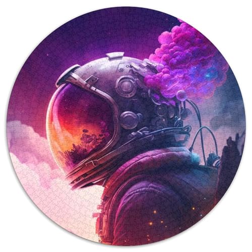 Puzzle für Erwachsene, 1000 Teile, Astronauten-Galaxie-Puzzles für Erwachsene für Jugendliche, Lernspiele, Geschenke (67,5x67,5cm) von WGLINGX