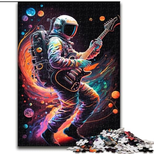 Puzzle für Erwachsene, 1000 Teile, Astronauten-Unmögliches Puzzle für Erwachsene, Heimdekorationsgeschenk, Denkspiel (Größe 26x38cm) von WGLINGX