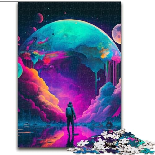 Puzzle für Erwachsene, 1000 Teile, Außerirdische Landschaft, 1000 Teile, Puzzle für Erwachsene, Lernspielzeug (Größe 50x75cm) von WGLINGX