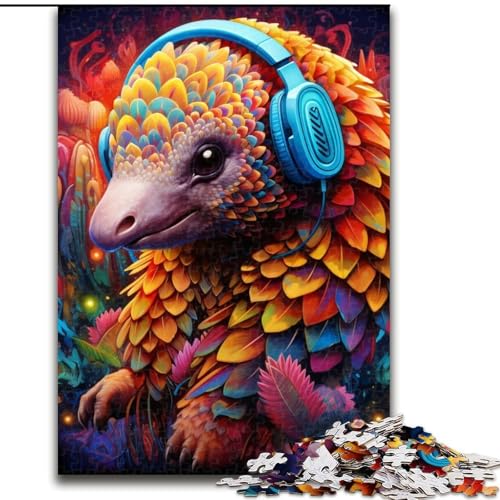 Puzzle für Erwachsene, 1000 Teile, Bunte Papageien-Puzzles für Erwachsene, Familieninteraktion und Gehirn-Herausforderung, Familienaktivitäts-Herausforderung (Größe 26x38cm) von WGLINGX