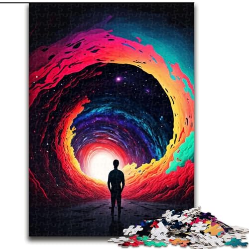 Puzzle für Erwachsene, 1000 Teile, Bunte Straßen-Puzzles aus Holz, Geburtstage, Weihnachten, Halloween, Thanksgiving, Ostern, Größe 26x38cm Puzzle für Erwachsene, 1000 Teile, Bunte Straßen-Puzzles aus Holz, Geburtstage, Weihnachten, Halloween, Thanksgiving, Ostern, Größe 26x38cm von WGLINGX