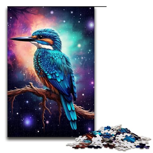 Puzzle für Erwachsene, 1000 Teile, Bunte Vögel, Spielzeug, Denkspiel, jedes Teil ist einzigartig – anspruchsvolles, unterhaltsames Familienspiel (Größe 50 x 75 cm) von WGLINGX