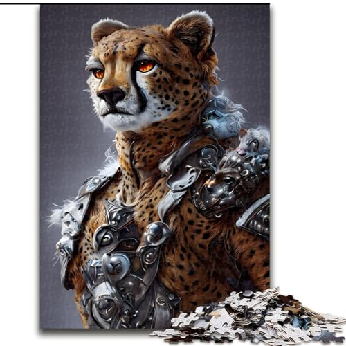 Puzzle für Erwachsene, 1000 Teile, Cheetah King, Holzpuzzle, Geburtstage, Weihnachten, Halloween, Thanksgiving, Ostern, Größe 50x75cm Puzzle für Erwachsene, 1000 Teile, Cheetah King, Holzpuzzle, Geburtstage, Weihnachten, Halloween, Thanksgiving, Ostern, Größe 50x75cm von WGLINGX