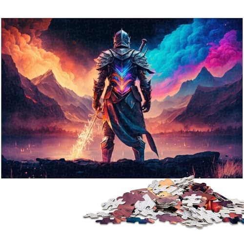 Puzzle für Erwachsene, 1000 Teile, Color Warriors Puzzle-Quizspiel, ganze Familie, Größe 38 x 26 cm Puzzle für Erwachsene, 1000 Teile, Color Warriors Puzzle-Quizspiel, ganze Familie, Größe 38 x 26 cm von WGLINGX