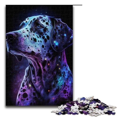 Puzzle für Erwachsene, 1000 Teile, Dalmatiner-Spielzeug, Denkspiel, Spaß bei Aktivitäten zu Hause, Geburtstagsgeschenk, Reisegeschenk (Größe 50 x 75 cm) von WGLINGX