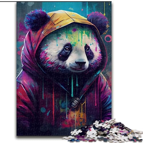 Puzzle für Erwachsene, 1000 Teile, Das Bequeme Panda-Holzpuzzle, perfekt für Familienspaß an Geburtstagen, Weihnachten, Größe 26x38cm Puzzle für Erwachsene, 1000 Teile, Das Bequeme Panda-Holzpuzzle, perfekt für Familienspaß an Geburtstagen, Weihnachten, Größe 26x38cm von WGLINGX