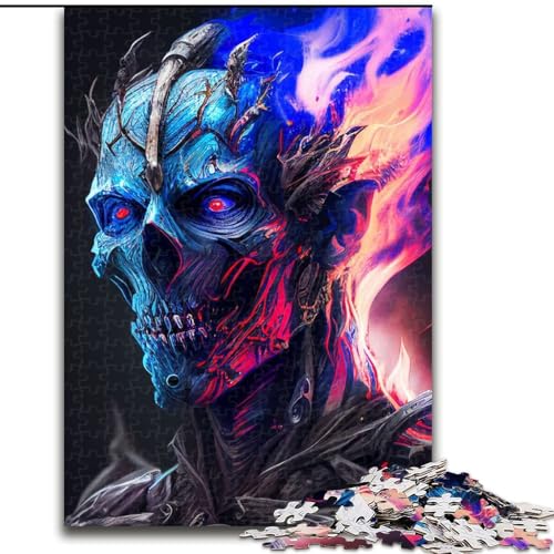 Puzzle für Erwachsene, 1000 Teile, Draugr Undead, Papppuzzle, Geburtstage, Weihnachten, Halloween, Thanksgiving, Ostern, Größe 26x38cm von WGLINGX