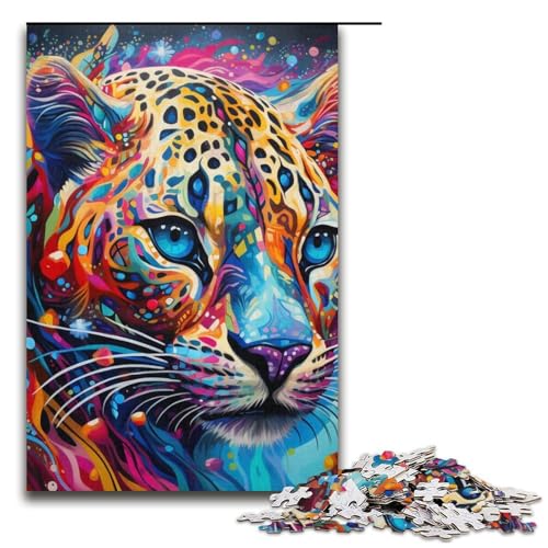 Puzzle für Erwachsene, 1000 Teile, Elch-Puzzle für Erwachsene, Kartonpuzzle, anspruchsvolles Spiel, 14,96 x 10,24 Zoll von WGLINGX