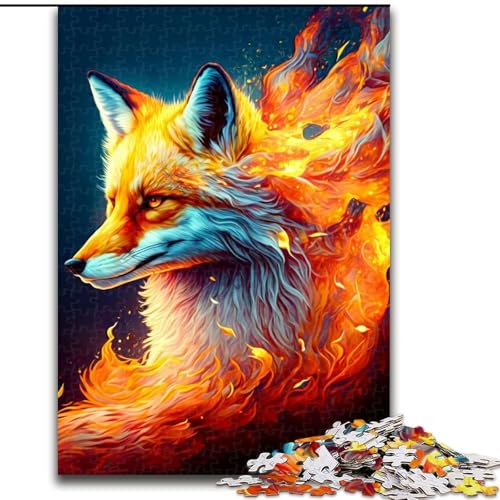 Puzzle für Erwachsene, 1000 Teile, Fantasy-Fuchs, Holzpuzzle, Geburtstage, Weihnachten, Halloween, Thanksgiving, Ostern, Größe 50x75cm Puzzle für Erwachsene, 1000 Teile, Fantasy-Fuchs, Holzpuzzle, Geburtstage, Weihnachten, Halloween, Thanksgiving, Ostern, Größe 50x75cm von WGLINGX