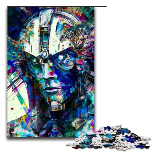 Puzzle für Erwachsene, 1000 Teile, Farbkrieger-Puzzle für Lernspiele, Herausforderungsspielzeug, einzigartige Heimdekoration und Geschenke, 19,69 x 29,53 Zoll Puzzle für Erwachsene, 1000 Teile, Farbkrieger-Puzzle für Lernspiele, Herausforderungsspielzeug, einzigartige Heimdekoration und Geschenke, 19,69 x 29,53 Zoll von WGLINGX