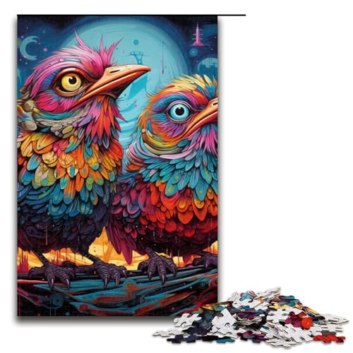 Puzzle für Erwachsene, 1000 Teile, Farbsperling, Puzzle für Erwachsene, Holzpuzzle, Denksportaufgabe, 50 x 75 cm Puzzle für Erwachsene, 1000 Teile, Farbsperling, Puzzle für Erwachsene, Holzpuzzle, Denksportaufgabe, 50 x 75 cm von WGLINGX