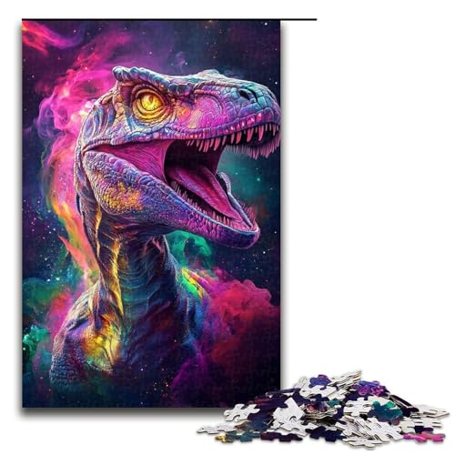Puzzle für Erwachsene, 1000 Teile, Galaxy Dobermann-Puzzle, Holzpuzzle für Erwachsene, Erwachsene (Größe 50 x 75 cm) von WGLINGX