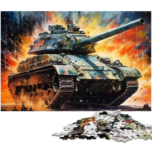 Puzzle für Erwachsene, 1000 Teile, Galaxy Tanks, Lernspiele, Heimdekoration, Puzzle, Künstlersammlung (Größe 50 x 75 cm) von WGLINGX