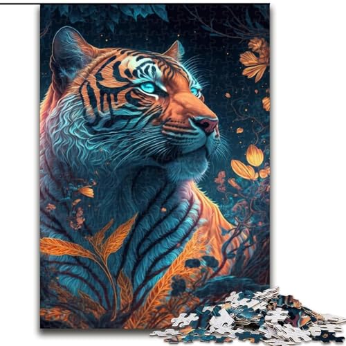 Puzzle für Erwachsene, 1000 Teile, Geister der Natur, Holzpuzzle, DIY-Heimdekor, Denkspiel für Teenager (Größe 50x75cm) von WGLINGX