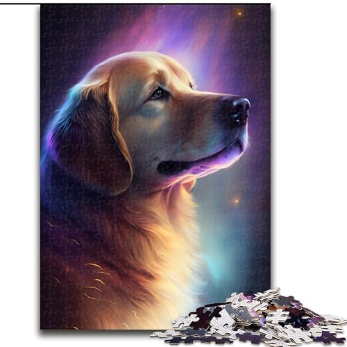 Puzzle für Erwachsene, 1000 Teile, Golden Retriever-Wolke, Puzzle für Erwachsene, 1000 Teile, ideal als Dekoration für Zuhause und Büro, Geburtstag, Größe 26x38cm Puzzle für Erwachsene, 1000 Teile, Golden Retriever-Wolke, Puzzle für Erwachsene, 1000 Teile, ideal als Dekoration für Zuhause und Büro, Geburtstag, Größe 26x38cm von WGLINGX