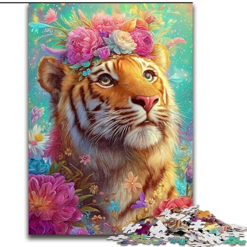 Puzzle für Erwachsene, 1000 Teile, Halloween-Astronauten-Puzzle aus Pappe, ideales DIY-Dekor und Denksportgeschenk (Größe 26x38cm) von WGLINGX