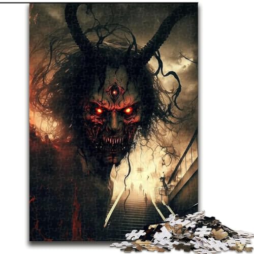 Puzzle für Erwachsene, 1000 Teile, Hellalive-Holzpuzzle, Geburtstage, Weihnachten, Halloween, Thanksgiving, Ostern, Größe 26x38cm Puzzle für Erwachsene, 1000 Teile, Hellalive-Holzpuzzle, Geburtstage, Weihnachten, Halloween, Thanksgiving, Ostern, Größe 26x38cm von WGLINGX