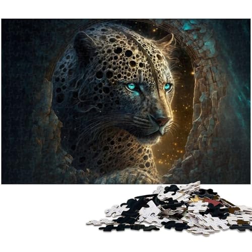 Puzzle für Erwachsene, 1000 Teile, Himmlisches Tiger-Puzzle-Quizspiel, ganze Familie, Größe 50 x 75 cm Puzzle für Erwachsene, 1000 Teile, Himmlisches Tiger-Puzzle-Quizspiel, ganze Familie, Größe 50 x 75 cm von WGLINGX