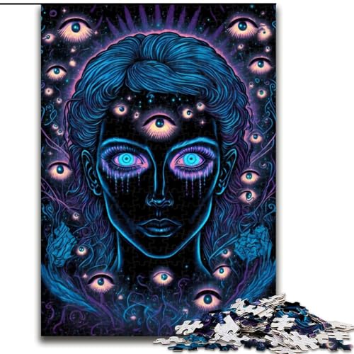Puzzle für Erwachsene, 1000 Teile, Infinite Vision, Puzzle 1000 Teile für Erwachsene, perfekt für Teenager und Familienspaß, Geburtstage, Größe 26x38cm Puzzle für Erwachsene, 1000 Teile, Infinite Vision, Puzzle 1000 Teile für Erwachsene, perfekt für Teenager und Familienspaß, Geburtstage, Größe 26x38cm von WGLINGX