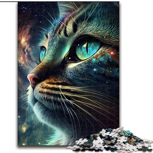 Puzzle für Erwachsene, 1000 Teile, Interstellare Kätzchen, Puzzles für Erwachsene, Geschenk, DIY-Spaß, geeignet für die Dekoration von Zuhause, Wohnzimmer, Büro, Größe 26x38cm Puzzle für Erwachsene, 1000 Teile, Interstellare Kätzchen, Puzzles für Erwachsene, Geschenk, DIY-Spaß, geeignet für die Dekoration von Zuhause, Wohnzimmer, Büro, Größe 26x38cm von WGLINGX