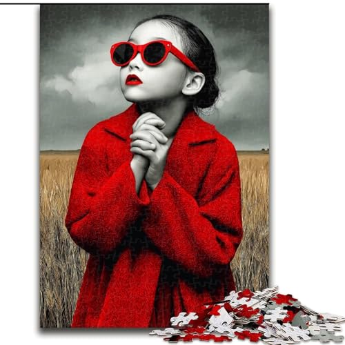 Puzzle für Erwachsene, 1000 Teile, Kunst-Puzzles mit menschlichen Motiven, 1000 Teile für Erwachsene, DIY-Heimdekoration, Denkspiel für Teenager (Größe 50x75cm) von WGLINGX