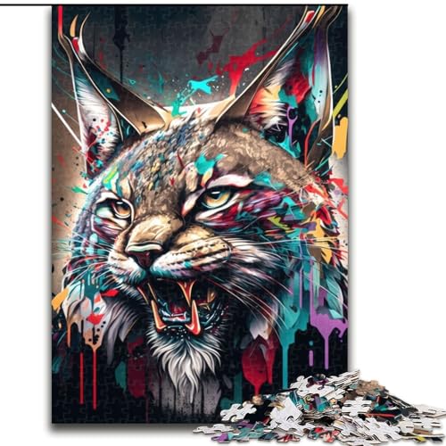 Puzzle für Erwachsene, 1000 Teile, LYNXPanorama-Set Links, Puzzle für Erwachsene, anspruchsvolles Denkspiel für Teenager, perfekt als Heimdekoration oder Geschenk, Größe 26x38cm Puzzle für Erwachsene, 1000 Teile, LYNXPanorama-Set Links, Puzzle für Erwachsene, anspruchsvolles Denkspiel für Teenager, perfekt als Heimdekoration oder Geschenk, Größe 26x38cm von WGLINGX
