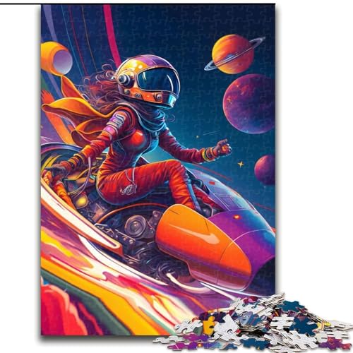 Puzzle für Erwachsene, 1000 Teile, Lady Race, Puzzle für Erwachsene, 1000 Teile, anspruchsvolles DIY-Denkspiel für Teenager, Größe 50x75cm von WGLINGX