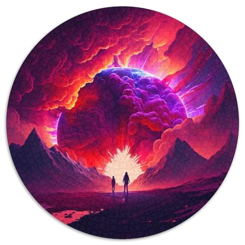 Puzzle für Erwachsene, 1000 Teile, Lebensbaum, Kartonpuzzle für Jugendliche ab 14 Jahren, Heimdekoration, 1000 Teile (67,5x67,5cm) von WGLINGX