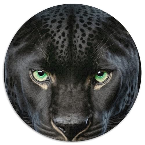 Puzzle für Erwachsene, 1000 Teile, Leoparden-Puzzle, anspruchsvolles Denkspiel für Teenager und Familien (67,5x67,5cm) von WGLINGX