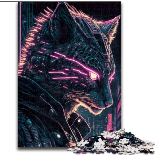 Puzzle für Erwachsene, 1000 Teile, Löwe, Mensch, Puzzle für Erwachsene, 1000 Teile, anspruchsvolles DIY-Denkspiel für Teenager, Größe 26x38cm Puzzle für Erwachsene, 1000 Teile, Löwe, Mensch, Puzzle für Erwachsene, 1000 Teile, anspruchsvolles DIY-Denkspiel für Teenager, Größe 26x38cm von WGLINGX