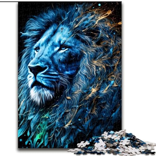 Puzzle für Erwachsene, 1000 Teile, Löwen-Puzzle für Erwachsene, 1000 Teile, ideal für die Dekoration zu Hause und im Büro, Geburtstag, Größe 26x38cm Puzzle für Erwachsene, 1000 Teile, Löwen-Puzzle für Erwachsene, 1000 Teile, ideal für die Dekoration zu Hause und im Büro, Geburtstag, Größe 26x38cm von WGLINGX