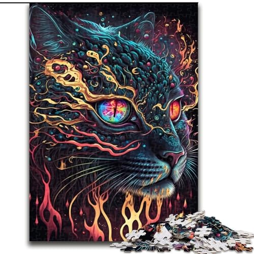 Puzzle für Erwachsene, 1000 Teile, Luchs-Übernatürlichkeit, Puzzle für Erwachsene, anspruchsvolles Denkspiel für Teenager, perfekt als Heimdekoration oder Geschenk, Größe 26x38cm Puzzle für Erwachsene, 1000 Teile, Luchs-Übernatürlichkeit, Puzzle für Erwachsene, anspruchsvolles Denkspiel für Teenager, perfekt als Heimdekoration oder Geschenk, Größe 26x38cm von WGLINGX