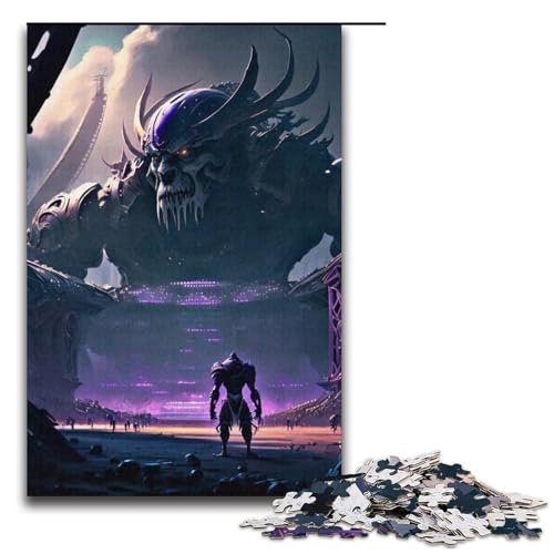 Puzzle für Erwachsene, 1000 Teile, Magi-Wettbewerb, Stressabbau, geeignet für Paare (Größe 38 x 26 cm) von WGLINGX