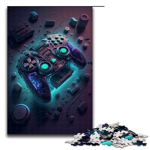 Puzzle für Erwachsene, 1000 Teile, Mgame-Spielzeug, intellektuelles Spiel, Spaß bei Aktivitäten zu Hause, Geburtstagsgeschenk, Reisegeschenk (Größe 50 x 75 cm) von WGLINGX