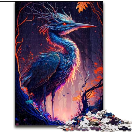 Puzzle für Erwachsene, 1000 Teile, Mystik, Strauß, Holzpuzzle, Geburtstage, Weihnachten, Halloween, Thanksgiving, Ostern, Größe 50x75cm Puzzle für Erwachsene, 1000 Teile, Mystik, Strauß, Holzpuzzle, Geburtstage, Weihnachten, Halloween, Thanksgiving, Ostern, Größe 50x75cm von WGLINGX