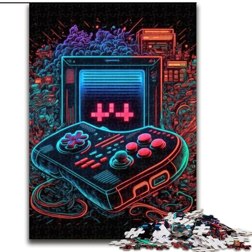Puzzle für Erwachsene, 1000 Teile, Neon-Spiel, Puzzle für Erwachsene, 1000 Teile, ideal für die Dekoration zu Hause und im Büro, Geburtstag, Größe 26x38cm Puzzle für Erwachsene, 1000 Teile, Neon-Spiel, Puzzle für Erwachsene, 1000 Teile, ideal für die Dekoration zu Hause und im Büro, Geburtstag, Größe 26x38cm von WGLINGX