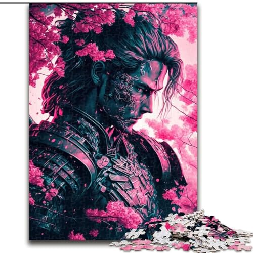 Puzzle für Erwachsene, 1000 Teile, Ninja, schwierige Puzzles für Erwachsene für Jugendliche, Lernspiele, Geschenke (Größe 26x38cm) von WGLINGX