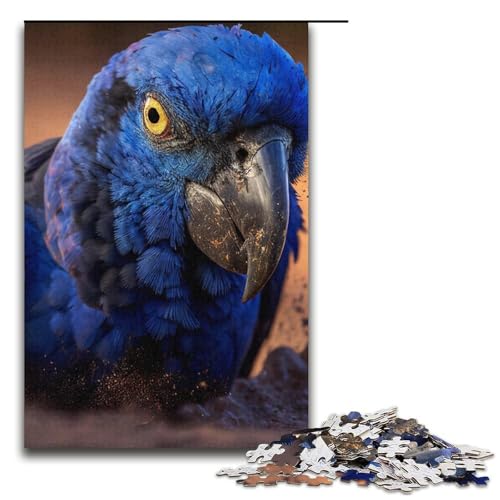Puzzle für Erwachsene, 1000 Teile, Papageien-Puzzle für Teenager, Papppuzzle, tolles Geschenk für Erwachsene, 14,96 x 10,24 Zoll von WGLINGX