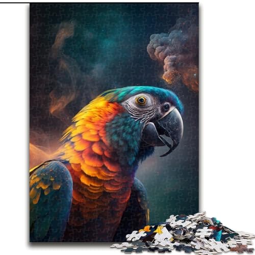 Puzzle für Erwachsene, 1000 Teile, Papageiennebel, unmögliches Puzzle für Erwachsene, Kinder ab 14 Jahren (Größe 50x75cm) von WGLINGX