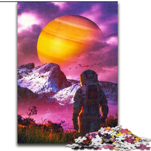 Puzzle für Erwachsene, 1000 Teile, Pathfinder-Puzzle für Erwachsene, anspruchsvolles Denkspiel für Teenager, perfekt als Heimdekoration oder Geschenk, Größe 50x75cm von WGLINGX
