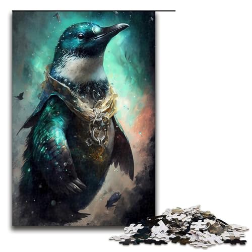Puzzle für Erwachsene, 1000 Teile, Pinguin14, Lernspielzeug, tolles Geschenk für die ganze Familie (Größe 50 x 75 cm) von WGLINGX